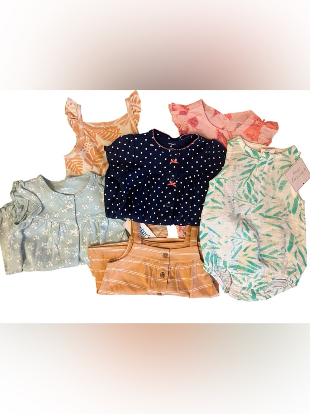 Baby Girl Carters Summer Lot size 6 months nwt